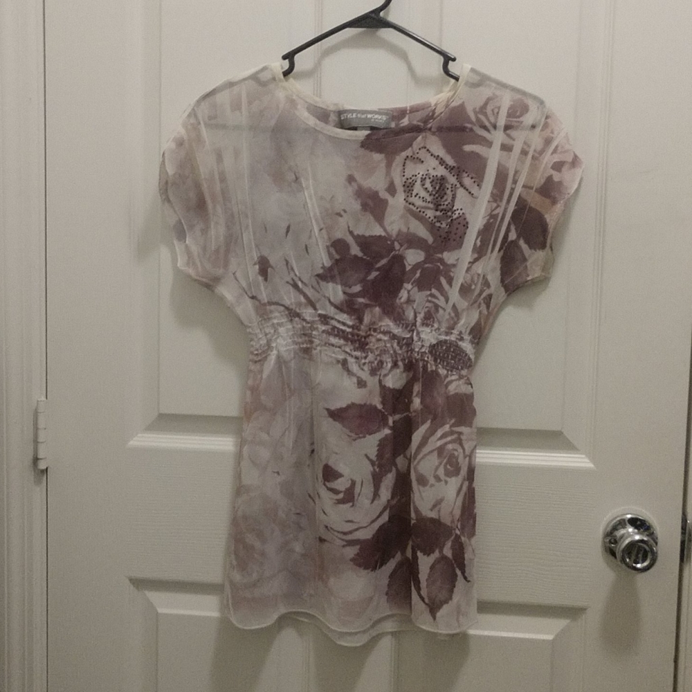 See Through Top